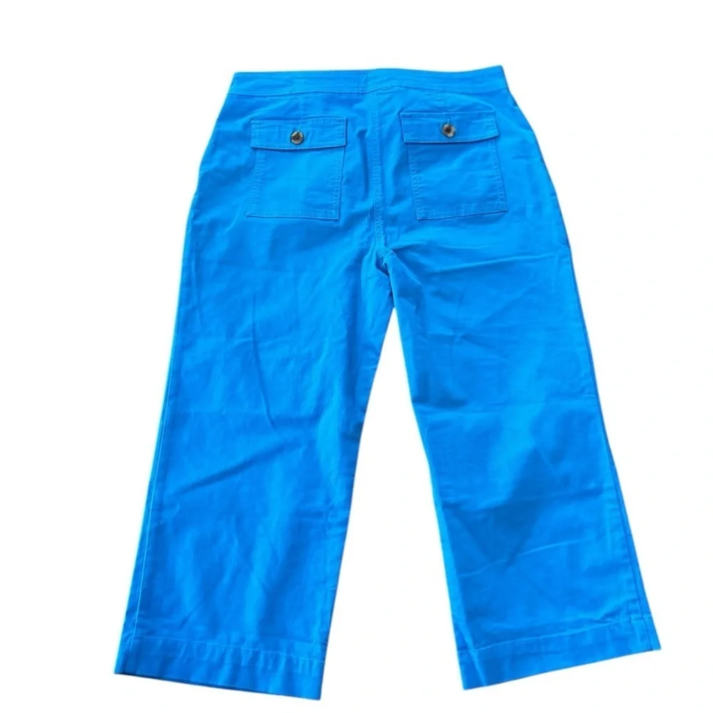 Boden Women's 12p Blue Wide-Leg‎ Pants High Waist